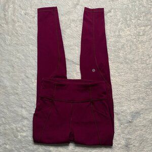 Lululemon Time To Sweat Tight 28" Marvel Size 4 EUC